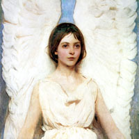 Abbott Handerson Thayer Angel 1889